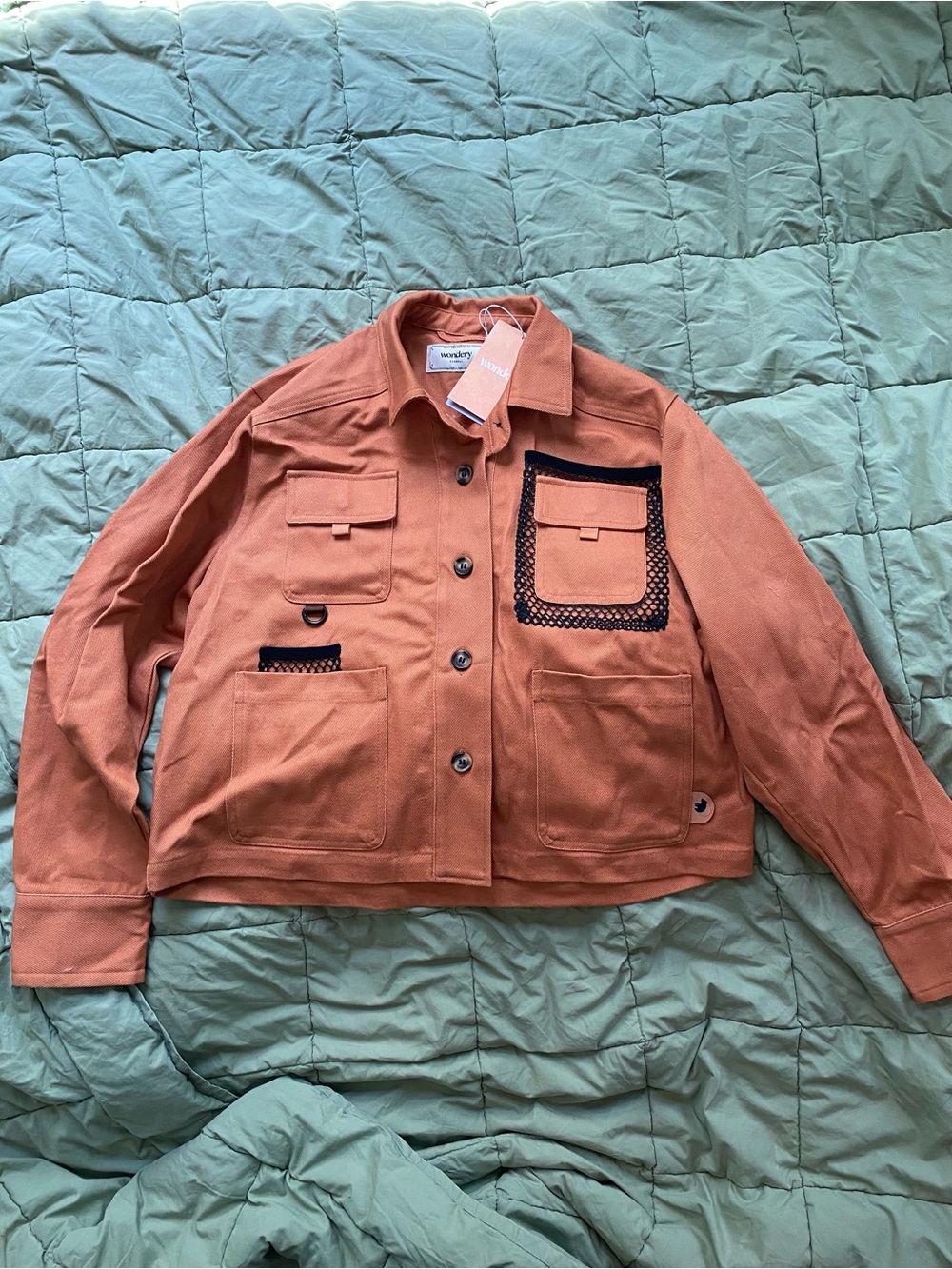 Wondery Ryan Cargo Shirt, XS